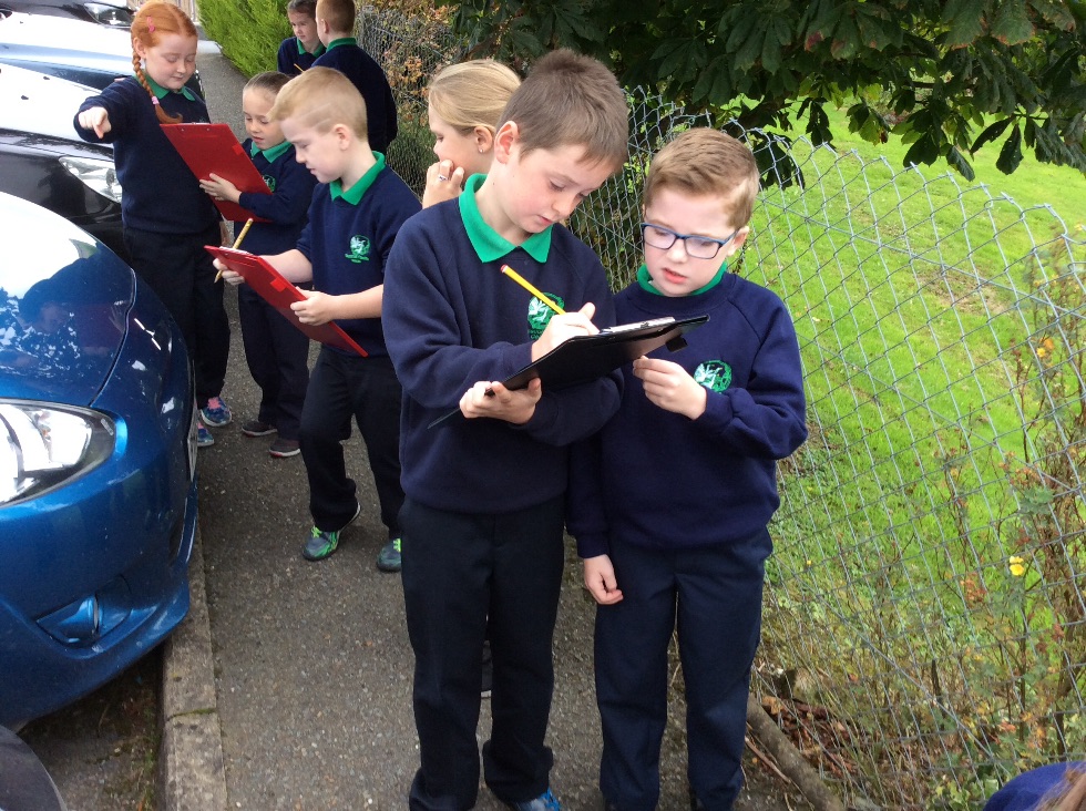 Working hard in P4/5