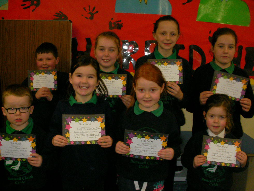 Pupil of the Week for December/January 