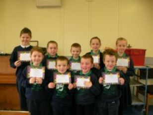 October's Pupils of the Month