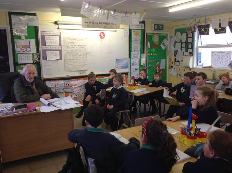 P4/5 have a Visit from a Bird Watcher.