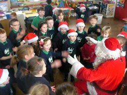 Christmas at Clea! Santa visits Clea!