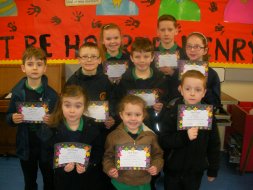 January Pupil of the Month