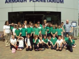 Primary 4- Primary 7 visited the Planetarium